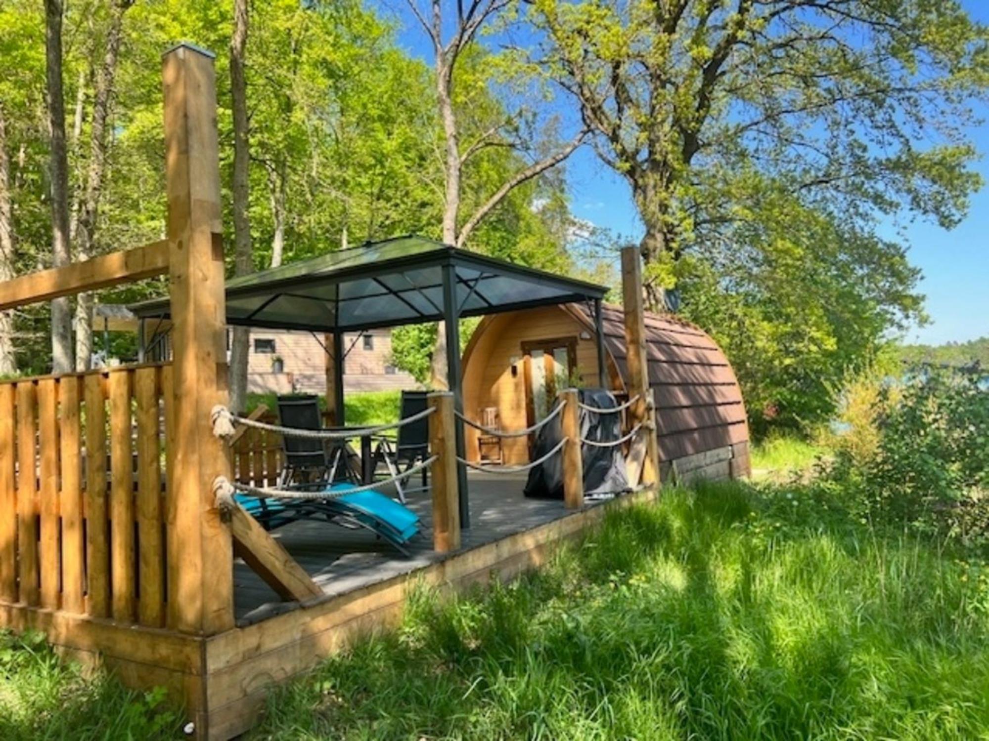 Tiny House Carlos - Zauberhaftes Camping-Pod Stuer Экстерьер фото
