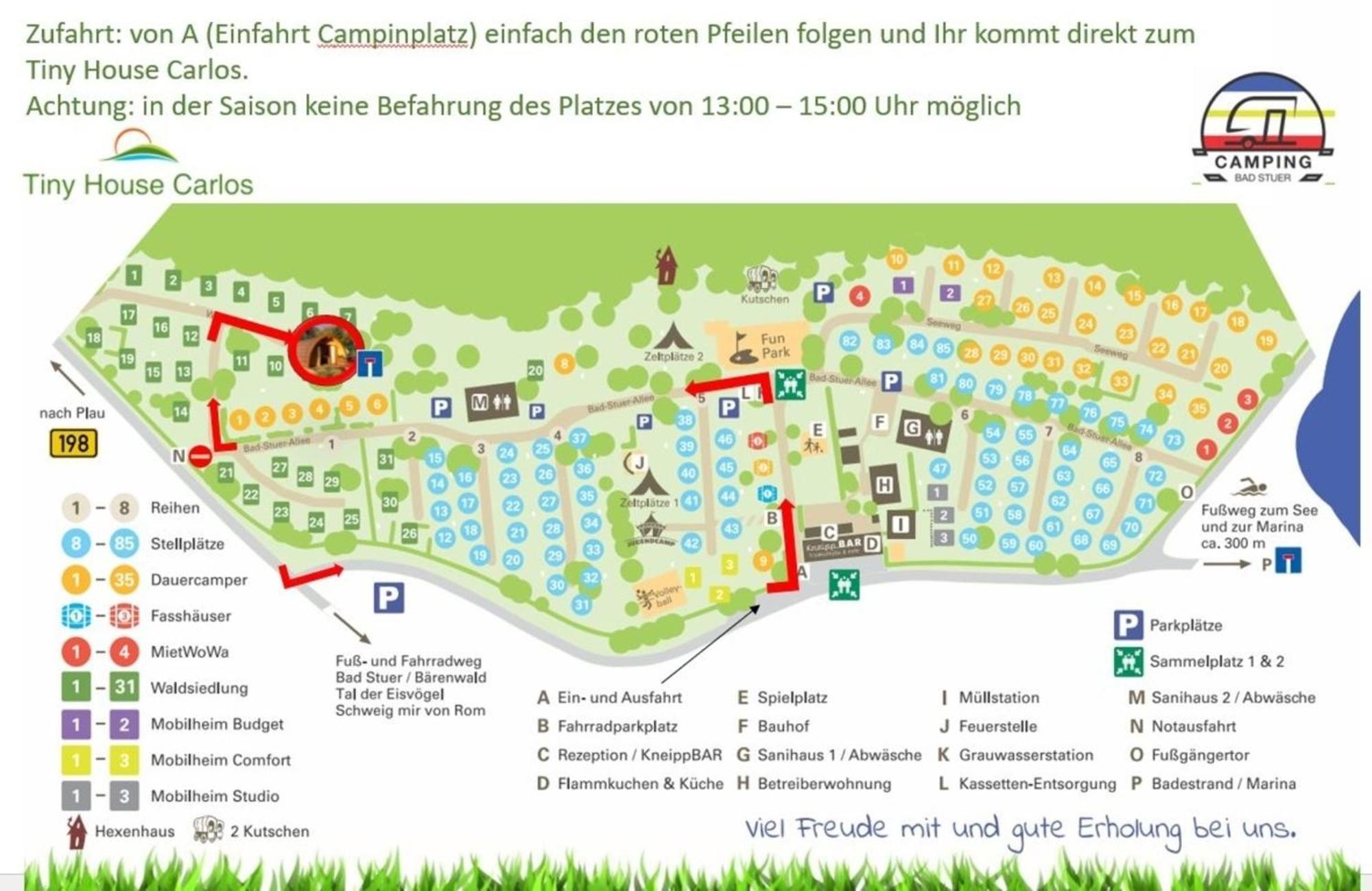 Tiny House Carlos - Zauberhaftes Camping-Pod Stuer Экстерьер фото